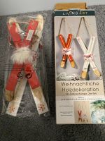 SKI-Deko-Anhänger - 2 Weihnachtliche Holzdekoration Wandsbek - Hamburg Marienthal Vorschau