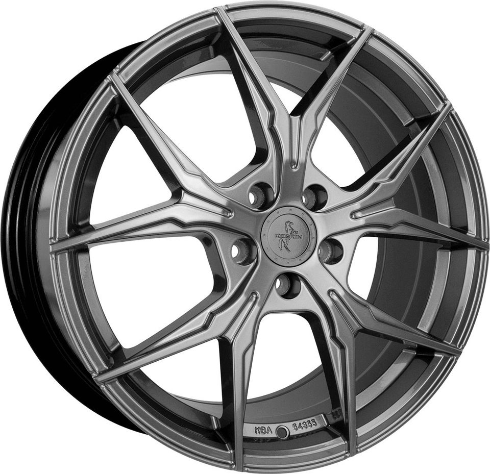 Keskin KT19 19 Zoll Sommerräder für Mercedes A B C CLA CLA35 CLA250e A250e Klasse W177 F2A W247 X247 W205 S205 C118 W118 X118 Felgen Reifen Räder schwarz Performance Sommerreifen ABE AMG Kompletträder in Neckarsulm