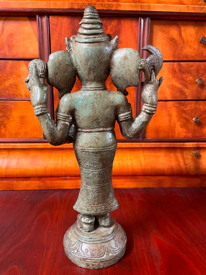 Ganesha 36 cm Bronze, Südostasien, 3 kg ,aus alter Sammlung in Elbtal