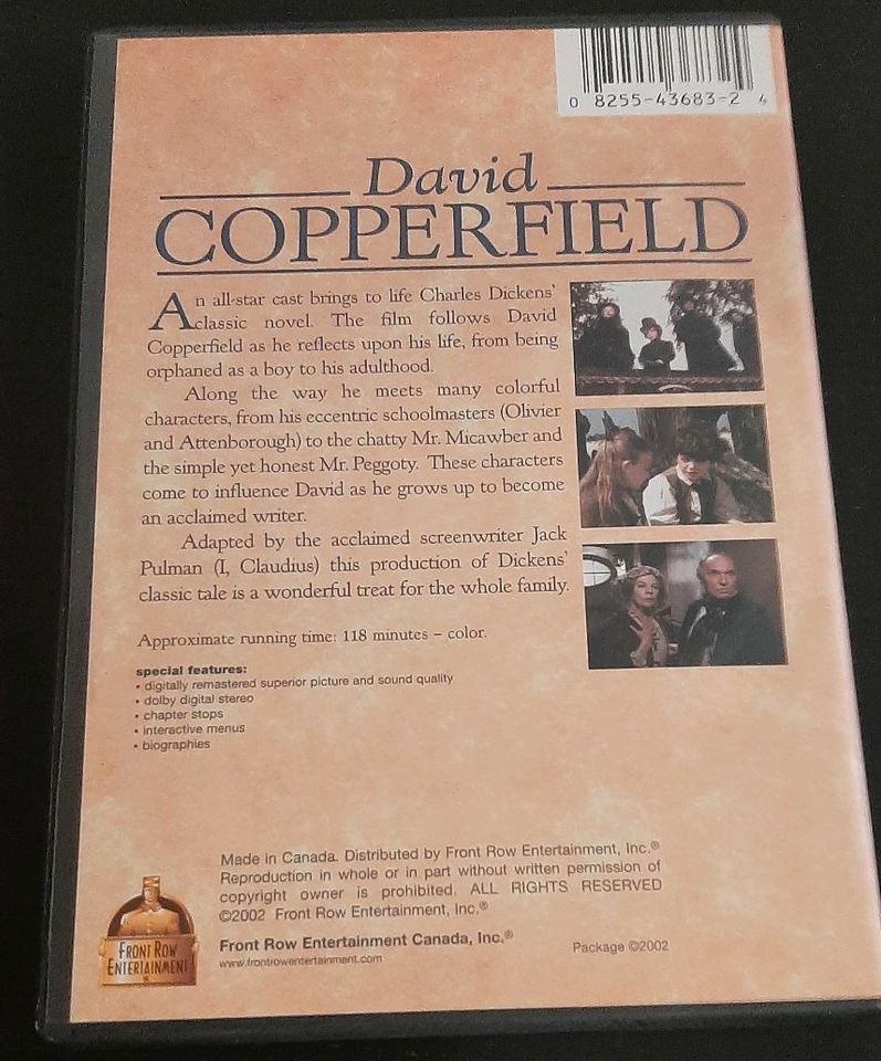 David copperfield 1969 dvd retro rar film in Ustersbach