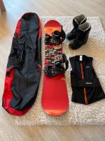 Snowboard mit Schuhen von STUF Rückenprotektor  und Tasche Schleswig-Holstein - Schönkirchen Vorschau