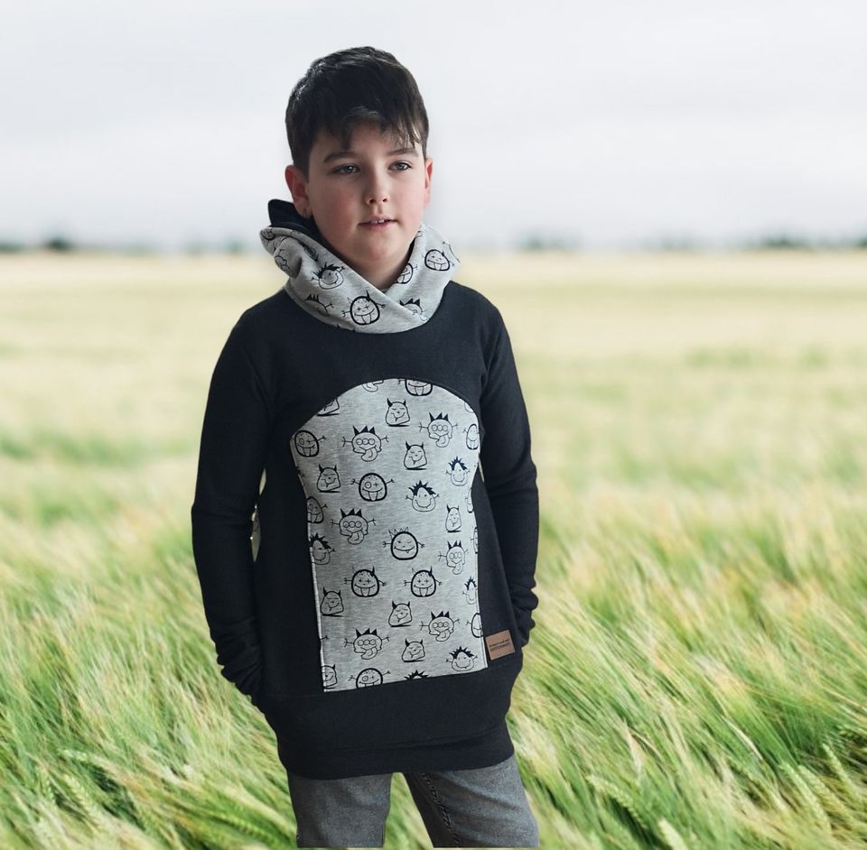 Hoodie Kapuzenpullover Sweat Kinder Gr. 158 ❤️‍handundherzgemacht in Halle