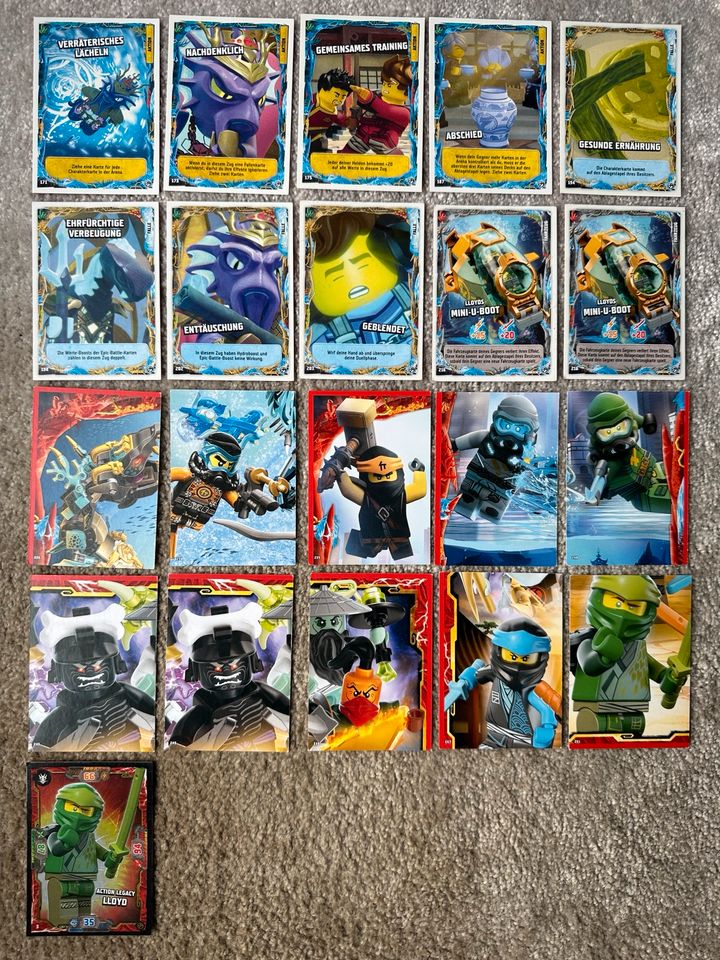 21x Ninjago Sammel Karten Serie 7 Lego in Hannover