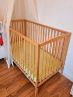 Babybett Kinderbett 120 x 60 Echtholz München - Bogenhausen Vorschau