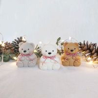 Weihnachtsdeko: Teddybärkerzen Niedersachsen - Schüttorf Vorschau