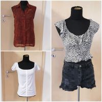 4tlg o einzeln Gr S Short Shirts Bluse Carmenshirt ab 3€ Baden-Württemberg - Tübingen Vorschau