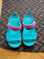 Crocs C8 türkis Sandale Sandalette Wuppertal - Ronsdorf Vorschau