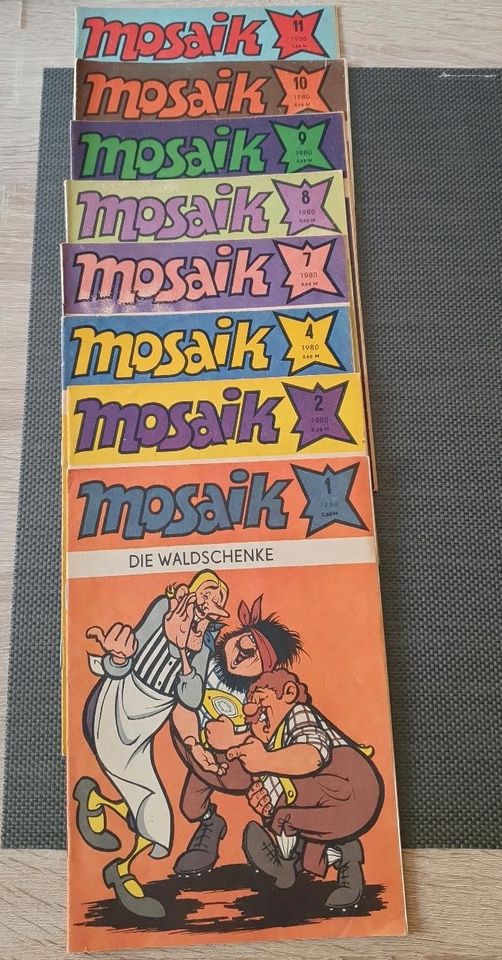 Mosaik- Hefte'1980 in Berlin