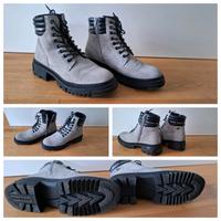Stiefel grau Größe 39 Bayern - Anzing Vorschau