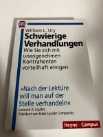 Schwierige Verhandlungen, Wie Sie sich mit unangenehmen Kontrahen Baden-Württemberg - Ilshofen Vorschau