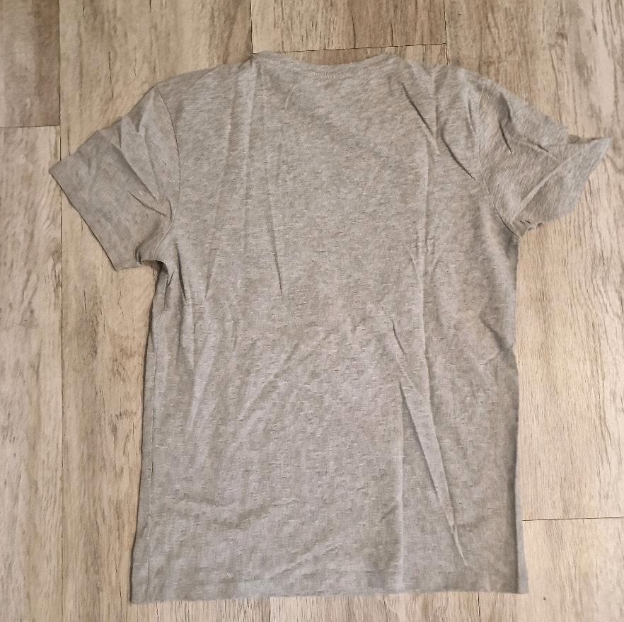 ZARA Herren T-Shirt, Super Slim Fit, Größe L, grau in Vörstetten