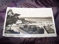 s/w Ansichtskarte Binz auf Rügen - Promenadeplatz Thüringen - Gera Vorschau