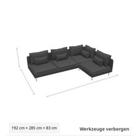 Couch Sofa Ikea Söderhamn Sachsen-Anhalt - Osternienburger Land Vorschau