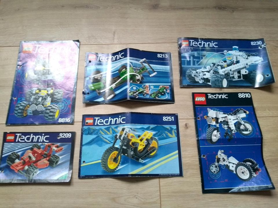 Konvolut Lego Technic 8209 8213 8230 8251 8810 8816 Vintage in Berlin