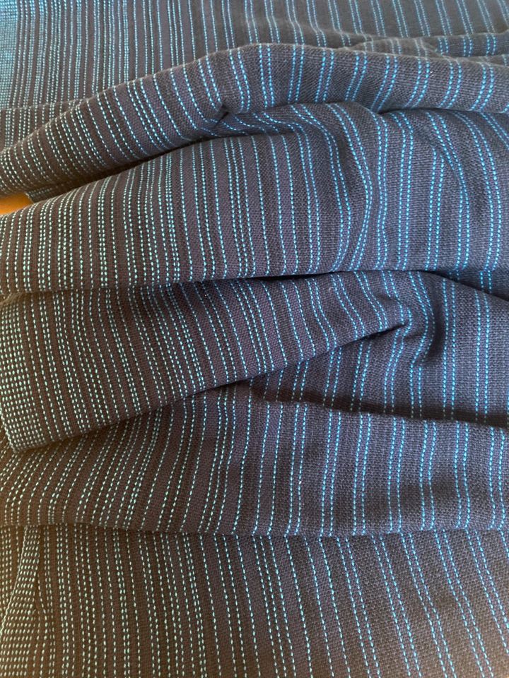 Uppymama handgewebtes Tragetuch *Pinstripe Suit* Leinen 4,8m in Herne