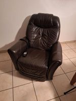Relex-Sessel mit Liege-Funktion, elektrisch, schwarz-braun, Leder Nordrhein-Westfalen - Emsdetten Vorschau