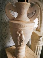 Dekoration tolle Vase aus Gips Brandenburg - Hoppegarten Vorschau