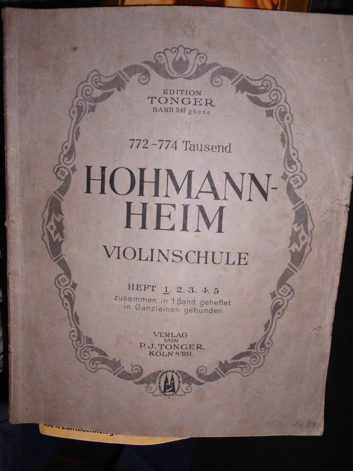 Hohmann-Heim Violinschule in Hamburg