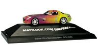 Herpa 10929 Mercedes-Benz SLS AMG "mattlook.com Edition 2" 1:87 Bayern - Griesstätt Vorschau