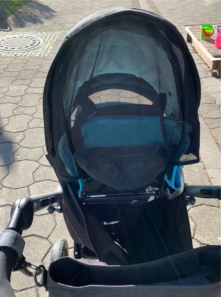 Gesslein F6 Air+ Kinderwagen in Berg