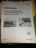 John Deere Mähdrescher Schneidwerk Wagen Bedienungsanleitung Hessen - Homberg Vorschau