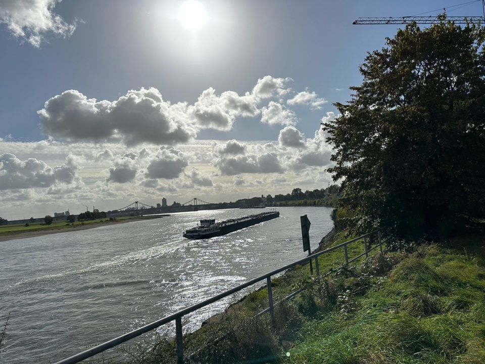 WE A3.9 -Rheinblick-großzügiges Wohnen mit Loggia und genialem Rheinblick! in Krefeld