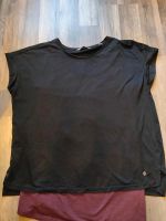 Tchibo Shirt schwarz Gr. 44/46 ethno Muster durchsichtig Wuppertal - Langerfeld-Beyenburg Vorschau