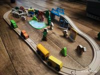 Playtive Holzeisenbahn-Set Stadt / Bauernhof, 57-teilig Sachsen - Plauen Vorschau