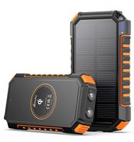 Solar Powerbank Akku Ladegerät 26800 mAh 4 Outputs wireless -NEU- Hessen - Hanau Vorschau