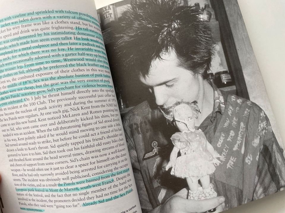 Sid Vicious Rock ’n Roll Star Sex Pistols Punk Buch Englisch in Hamburg
