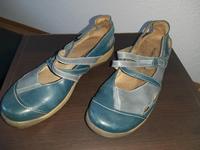 Damen-Sandalen, blau, Gr. 42 Thüringen - Gotha Vorschau