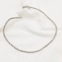 Silberne Kugelkette silber Beads Choker Perlenkette aus Edelstahl Nordrhein-Westfalen - Hürth Vorschau