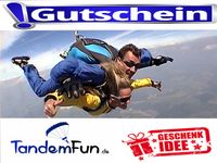 Die Geschenkidee zum Geburtstag! Ein Fallschirmsprung Gutschein. Bayern - Schwandorf Vorschau