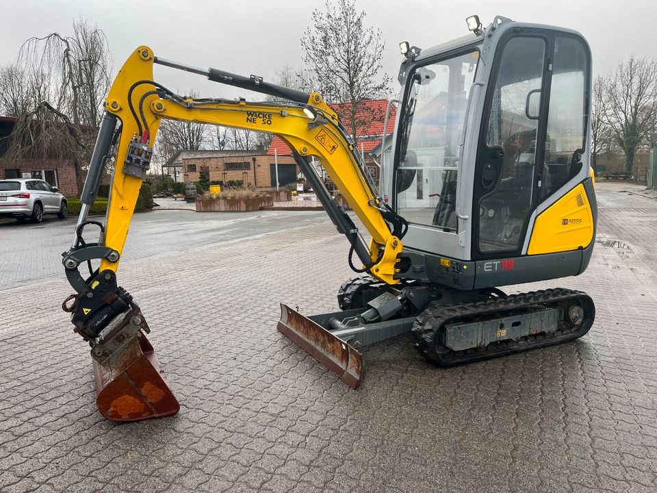 Wacker Neuson Minibagger ET18 Powertilt Nettopreis 26500€ in Heek