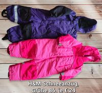 H&M Schneeanzug Größe 86 92, lila pink Mädchen Bayern - Selb Vorschau