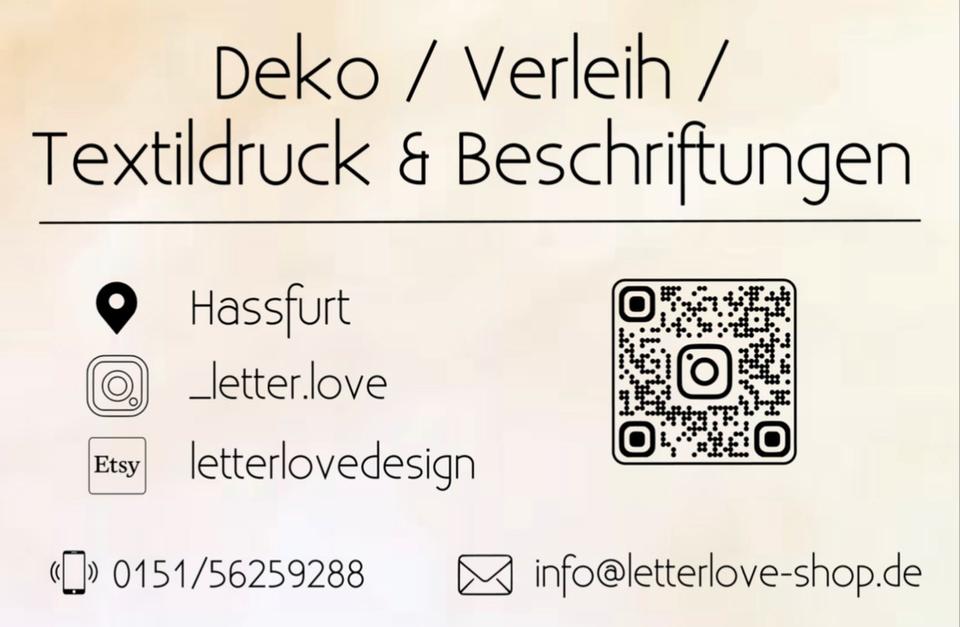 Verleih; XXL Spiele Jenga, Kniffel Hochzeit Kindergeburtstag in Haßfurt