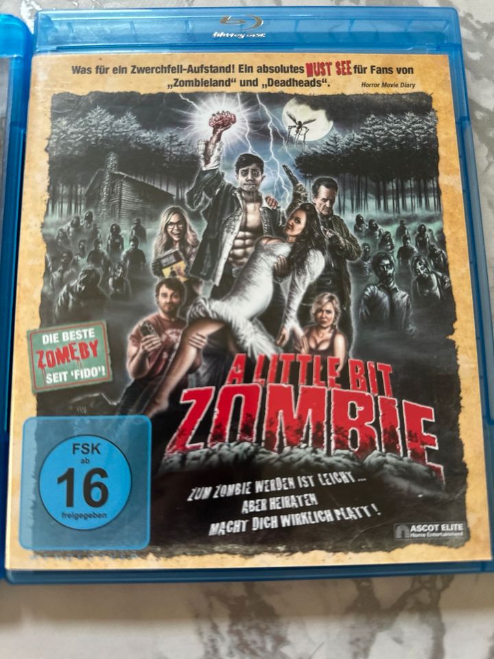 Zwei Blu-ray Die Vampirjäger und A Little Bit Zombie in Wipperfürth
