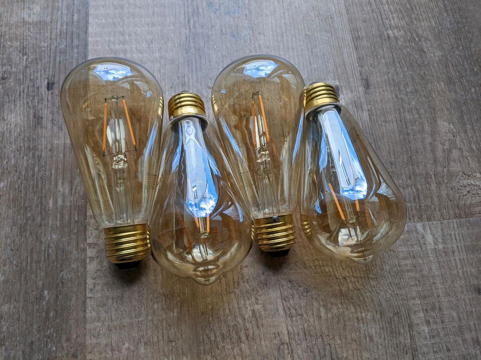 4 Paulmann LED Vintage Rustika 1700K Edison Lampe Licht Birne in Herzogenaurach