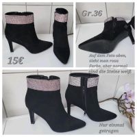 Damen Schuhe, High Heels mit glitzernden Steinen Gr. 36 Bayern - Straubing Vorschau