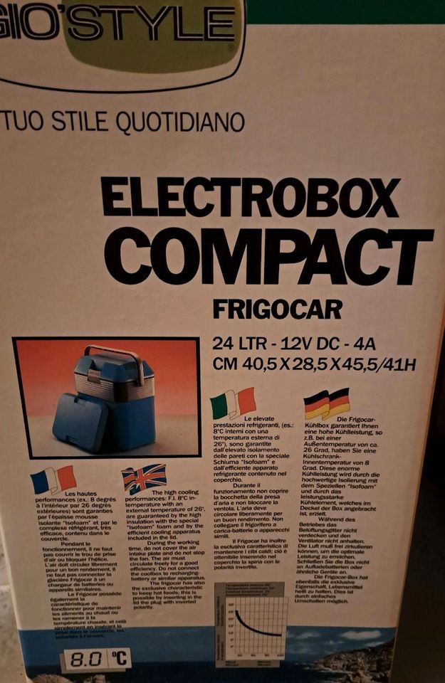 elektrische Kühlbox, neu original verpackt in Dresden