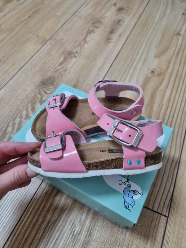 *Bunnies, Sandalen, 22, rosa, Fußbett, Top* in Willich