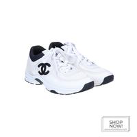 CHANEL SNEAKER SCHUHE AUS LEDER IN WEISS UND SCHWARZ GR. 39 Hessen - Darmstadt Vorschau