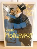 BLECHSCHILD-BERLINER MORGENPOST-TRUNKENBOLDE 1903-NEU+OVP Berlin - Karlshorst Vorschau