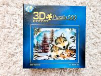 Neues 3D Effect Puzzle "Wolf Harmony" mit 500 Teilen Bayern - Wassertrüdingen Vorschau