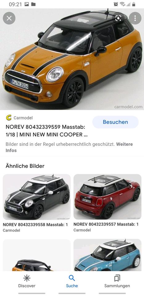 Suche diese mini cooper s Modelle in Schotten