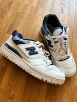 NB New Balance Sneaker Turnschuhe 550 41 Weiß Blau neuwertig Hamburg-Nord - Hamburg Barmbek Vorschau