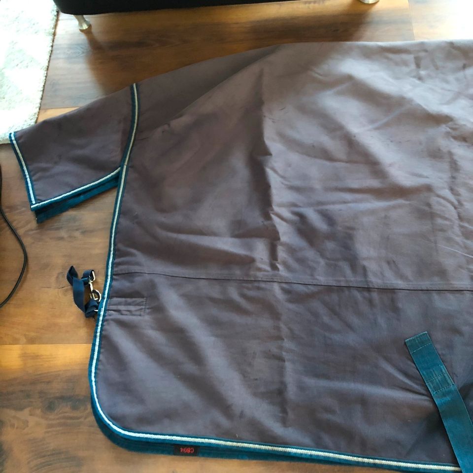 Horseware Amigo Turnout light ungefüttert 145 cm blau navy in Dallgow