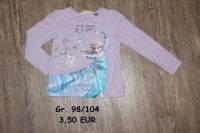 Langarmshirt lila Mädchen Gr 98 104 H&M eiskönigin Brandenburg - Zehdenick Vorschau