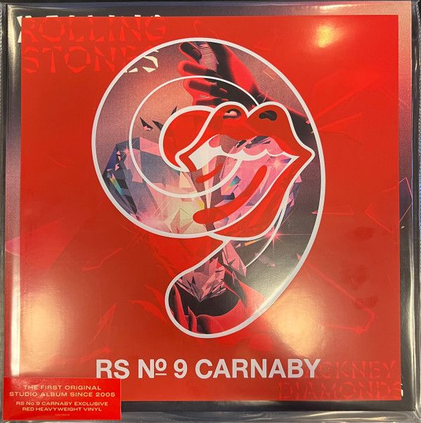 Rolling Stones ‎Hackney Diamonds Red rot Vinyl LP RS No.9 Carnaby in Siegburg