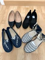 Schuhe Damen Ballerinas, Stoffschuhe Gr. 36 + 37 Sachsen - Radebeul Vorschau